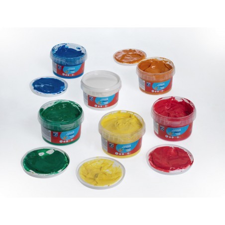 Colori Tempera a Dita - 6x200ml - Lefranc&Bourgeois