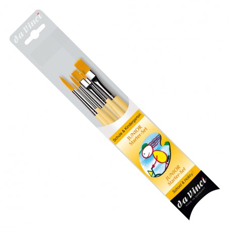 Set di Pennelli in Blister - Giovani Professionisti - Junior - Da Vinci