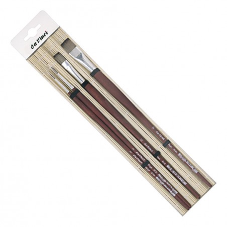 Set di Pennelli - Bamboo - College - Da Vinci