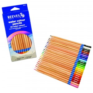 Matite Acquerellabili Watecolor Pencils - 24 Colori - Reeves