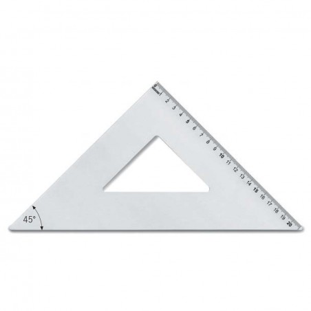 Squadra in Alluminio - Serie Profil - 30cm - Arda