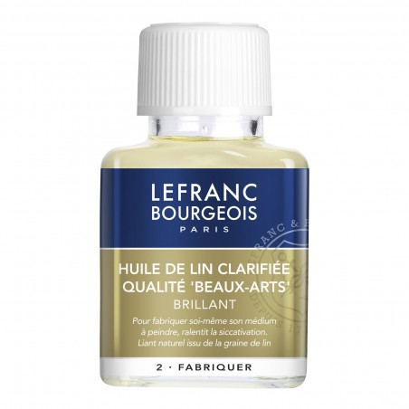 Olio di Lino Chiarificato Belle Arti - 75ml - Lefranc&Bourgeois