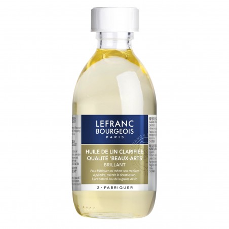 Olio di Lino Chiarificato Belle Arti - 250ml - Lefranc&Bourgeois