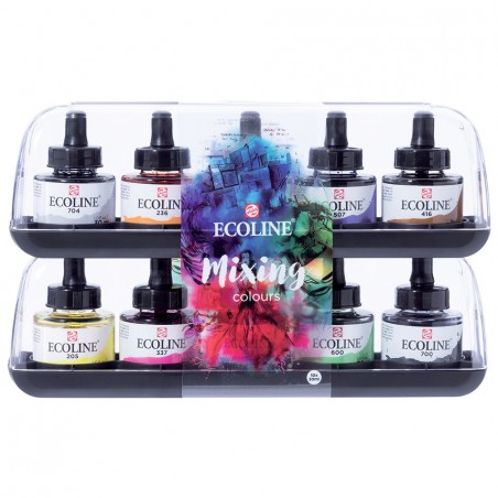 Acquerello Ecoline - Set 10 Colori Primari - Royal Talens