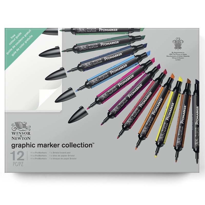 Pennarelli Pantone Promarker Winsor & Newton grigi - Tutto per i bambini In  vendita a Treviso