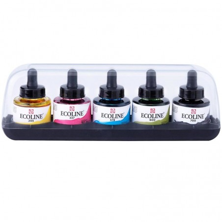 Acquerello Ecoline - Set 5 Colori Primari - Royal Talens