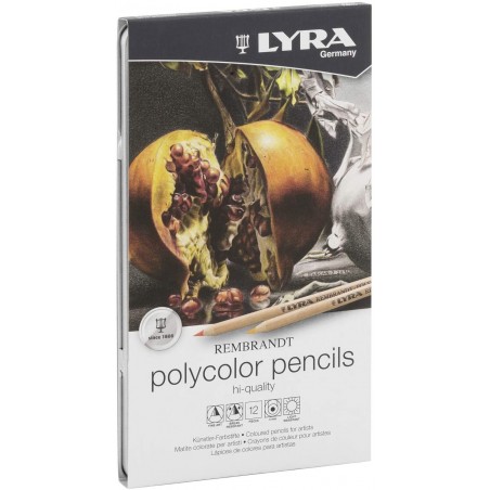 Matite Colorate Rembrandt Polycolor - 12pz. - Lyra