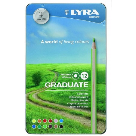 Matite Colorate Graduate - 12 pz. - Lyra
