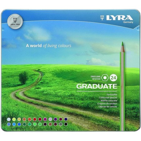 Matite Colorate Graduate - 24 pz. - Lyra