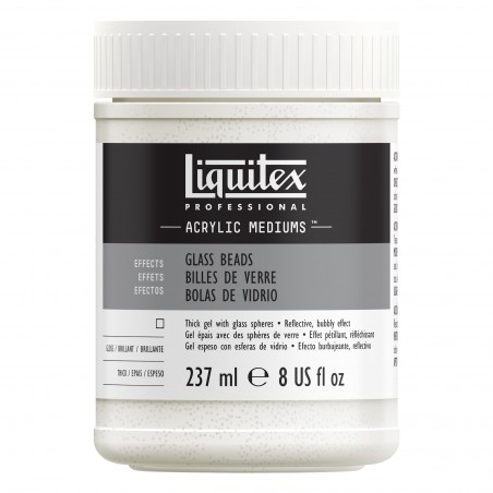 Medium Gel Texture Biglie Vetro 237ml. - Liquitex