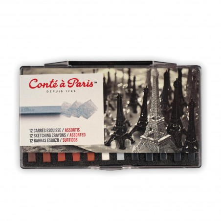 Carrè per Schizzo - Set 12pz. - Contè à Paris