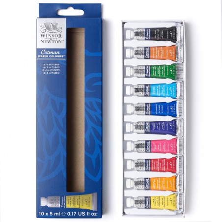 Acquerello Cotman - Set 10X5ml. - Winsor&Newton