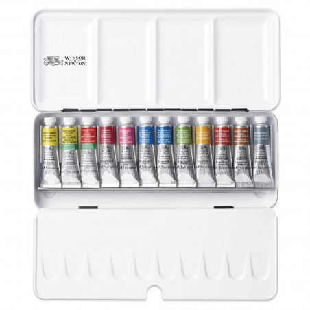 Acquerello Professional Water Colour Set Sketchers Box - 12 Tubi - Winsor&Newton