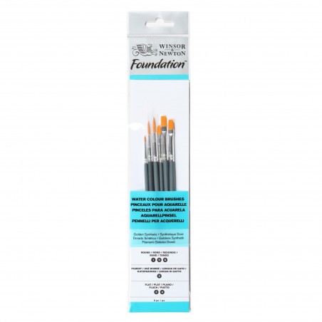 Pennelli Foundation per Acquerello - Set 16 - Winsor&Newton