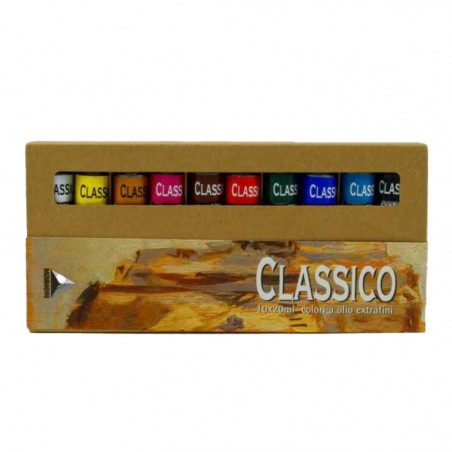 Colori ad Olio Classico 20ml. - Confezione 10 Colori - Maimeri