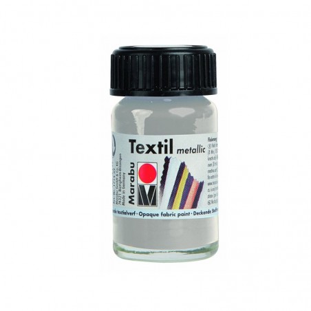 Colori per Tessuto Textil - Metallic 15ml. - Marabu