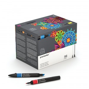 Pennarelli Promarker - Astuccio Essential Collection 96 Toni - Winsor&Newton