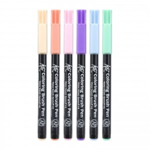 Pennarelli Koi Coloring Brush Set Sweets - Sakura