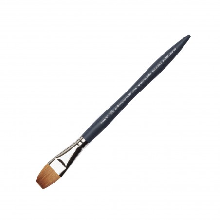 Pennelli Professional in Fibre Sintetiche Punta Piatta Corta - Winsor&Newton