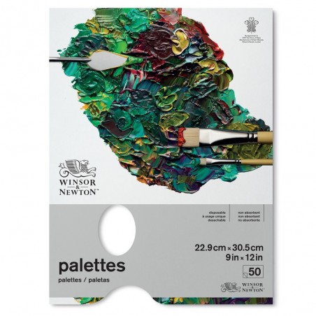 Blocco di Carta Tavolozza 23x31cm. - 50 Fogli - Winsor&Newton