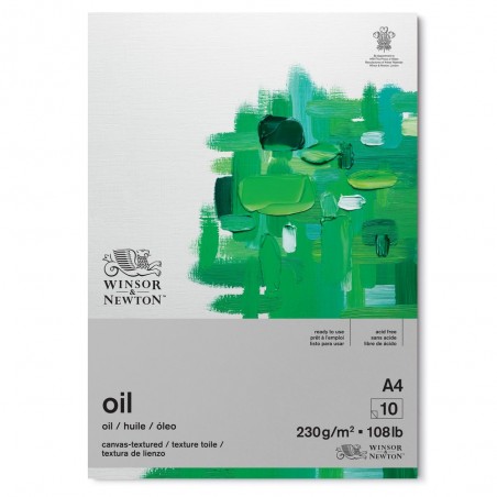 Blocco di Carta per Olio 230gr. 10 Fogli - Winsor&Newton