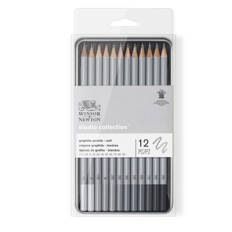 Matite in Grafite Studio Collection Set 12pz. - Winsor&Newton