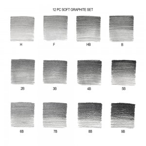 Matite in Grafite Studio Collection Set 12pz. - Winsor&Newton