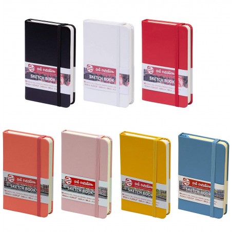 Blocco Sketchbook Vari Colori 9x14cm. - 80 Fogli 140gr. - Royal Talens