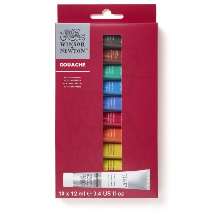 Gouache Set 10 Tubetti da 12ml. - Winsor&Newton
