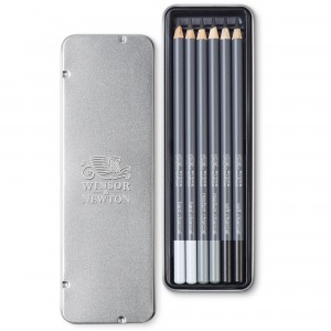Matite in Carbone da Schizzo Studio Collection Set 6pz. Winsor&Newton