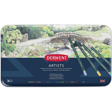 Matite Colorate Artists Set 36pz. - Derwent