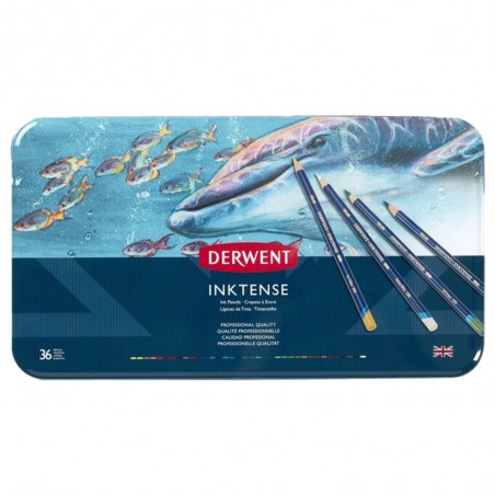Matite Colorate Inktense Set 36pz. - Derwent