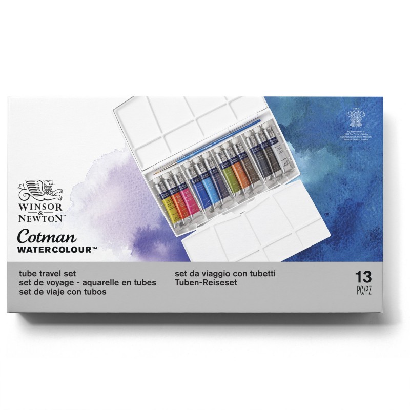 Acquerello Cotman Painting Plus 12 tubi - Winsor&Newton