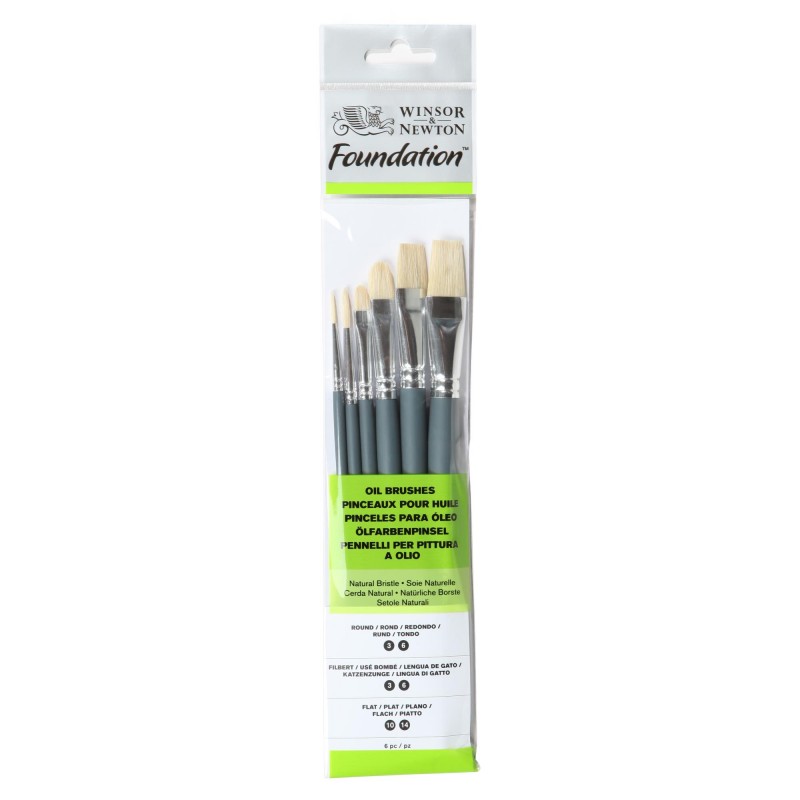 Pennelli Foundation per Olio Set 25 - Winsor&Newton