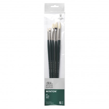 Pennelli Winton Set 5pz. - Winsor&Newton