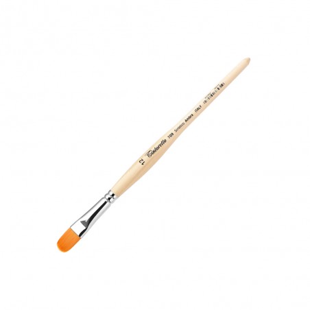 Pennello Sintetico Ambra Punta Lingua di Gatto Serie 709