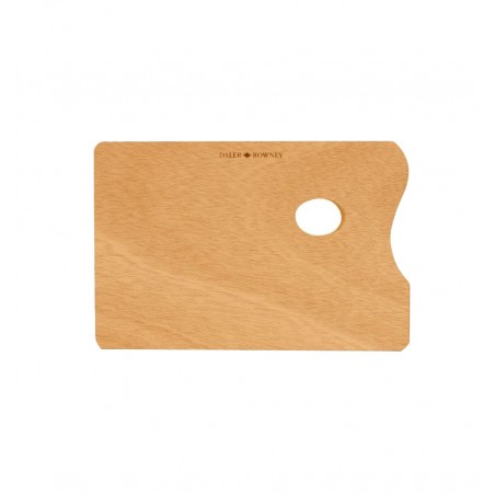 Tavolozza in Legno Rettangolare