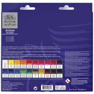 Colori ad Olio Artisan - Set 20 tubetti da 12ml.