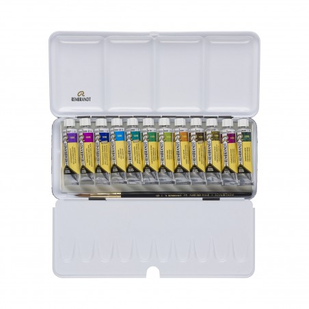 Acquerelli Rembrandt 12 Tubetti da 10ml. Set Granulati