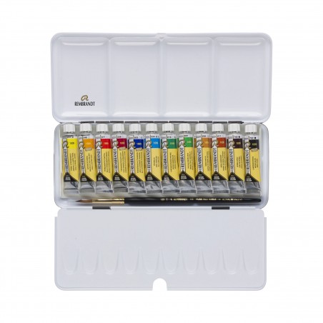Acquerelli Rembrandt 12 Tubetti da 10ml. Set Mono Pigmentati