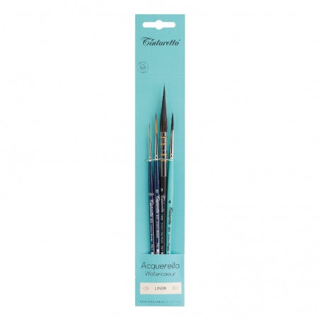Blister di Pennelli per Acquerello Set "Liner"