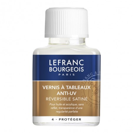 Vernice Finale Satinata Anti-UV - 75ml - Lefranc&Bourgeois