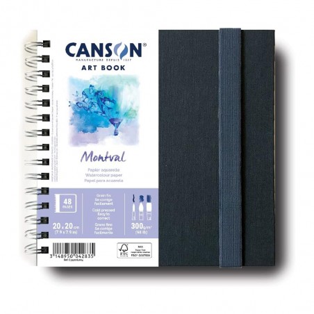 Taccuino Montval 300gr. - 24 Fogli