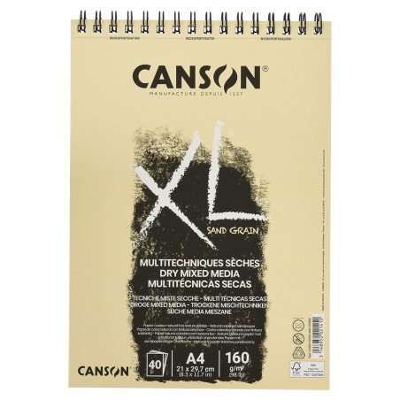 Blocco XL Sand Grain Naturale 160gr. - Canson