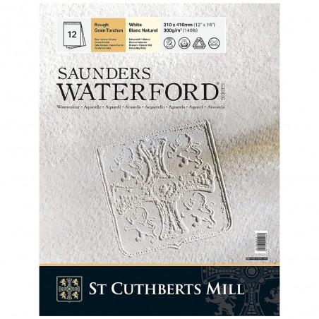 Carta per Acquerello Saunders Waterford Grana Ruvida - 300gr.