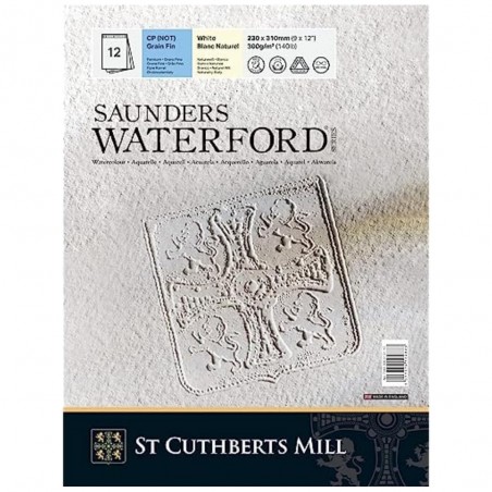Carta Per Acquerello Saunders Waterford Grana Fine - 300gr.