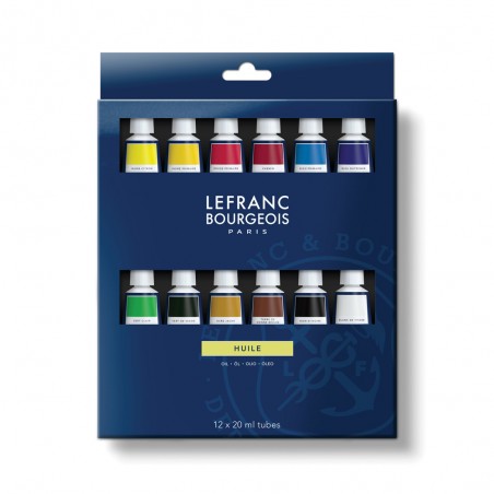 Set 12 Tubetti da 20ml. Olio Fine - Lefranc&Bourgeois