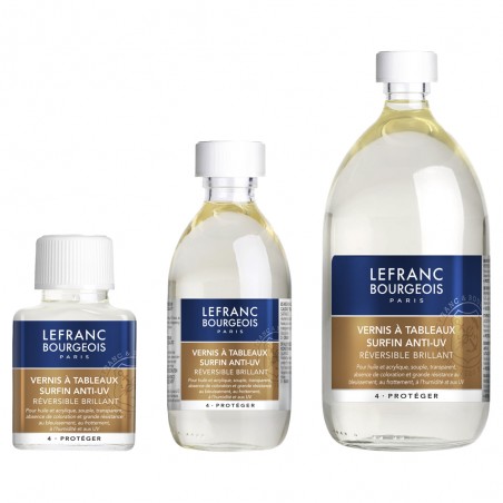 Vernice per Quadri Anti UV Sopraffina Lucida - Lefranc&Bourgeois