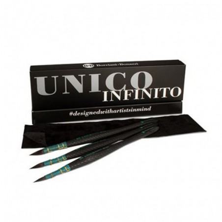 Kit 3 Pennelli Unico Infinito Il Mini, Serie 855 - Borciani e Bonazzi