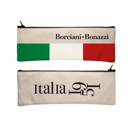 Astuccio in Tessuto Beige Opaco - Borciani e Bonazzi